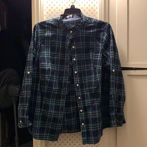 Plaid Blouse